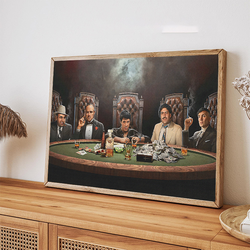 Board Game Hotel - Affiche murale Les Soprano, impression d'acteurs