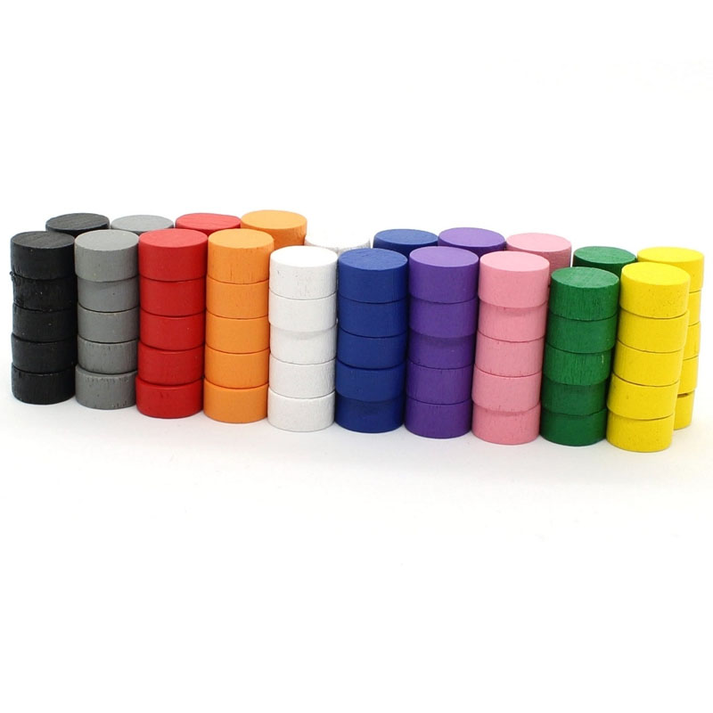 Game Token Counter - 10MM disques de jeu jeton 10/50/100/200/500