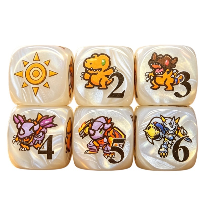 Game Token Counter - Lot de 2 jetons Digimon DTCG