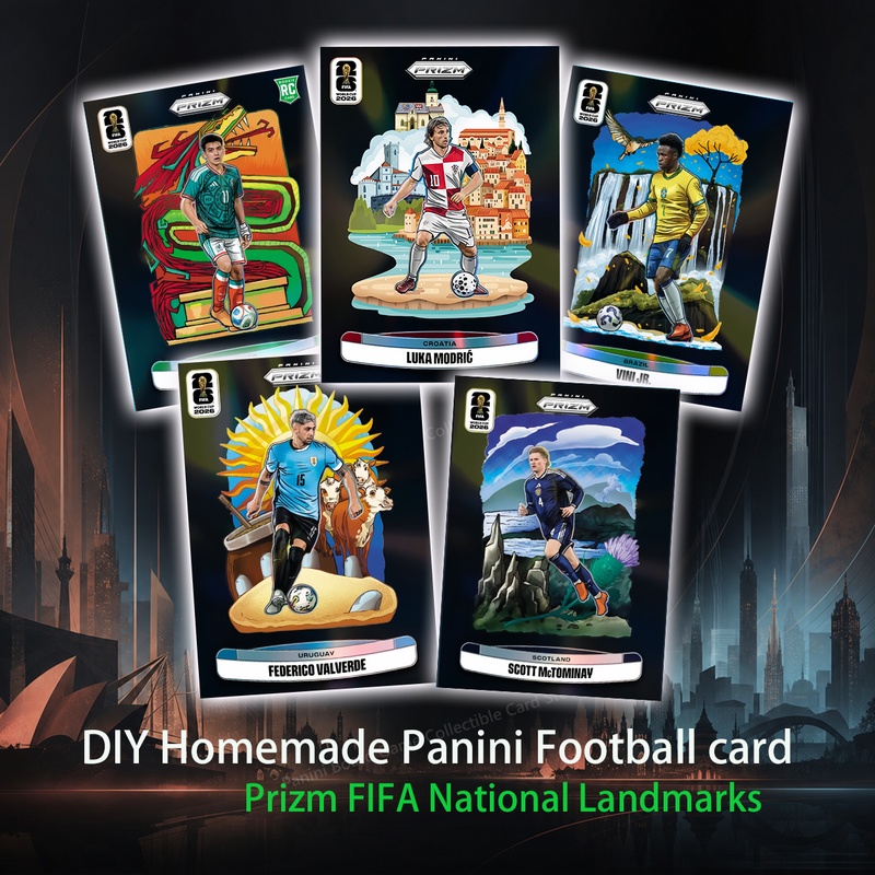 Board Game Design - Carte de signature Panini DIY faite