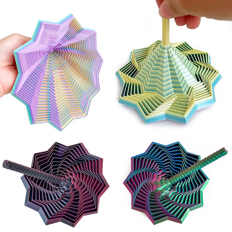 Board Game Design - Modèle d'étoile sensorielle 3D imprimée en