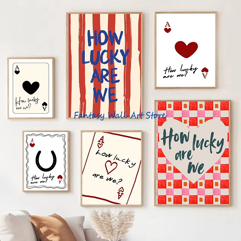 Board Game Hotel - Carte de Poker abstraite romantique, citations