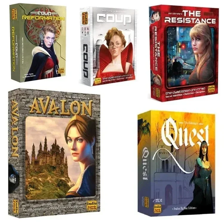 Board Game Bang - Jeu de société Avalon Coup Quest