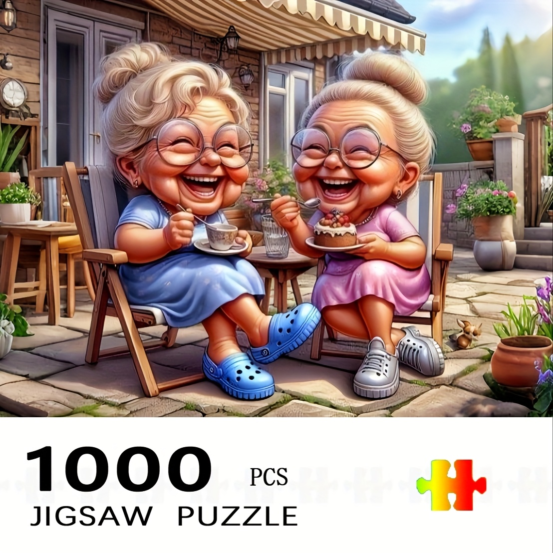 Jigsaw Puzzle Adult - 1000 pièces Puzzle de thé de