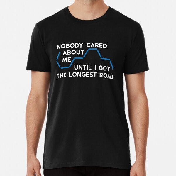 Board Game Design - The Longest Road - T-shirt au