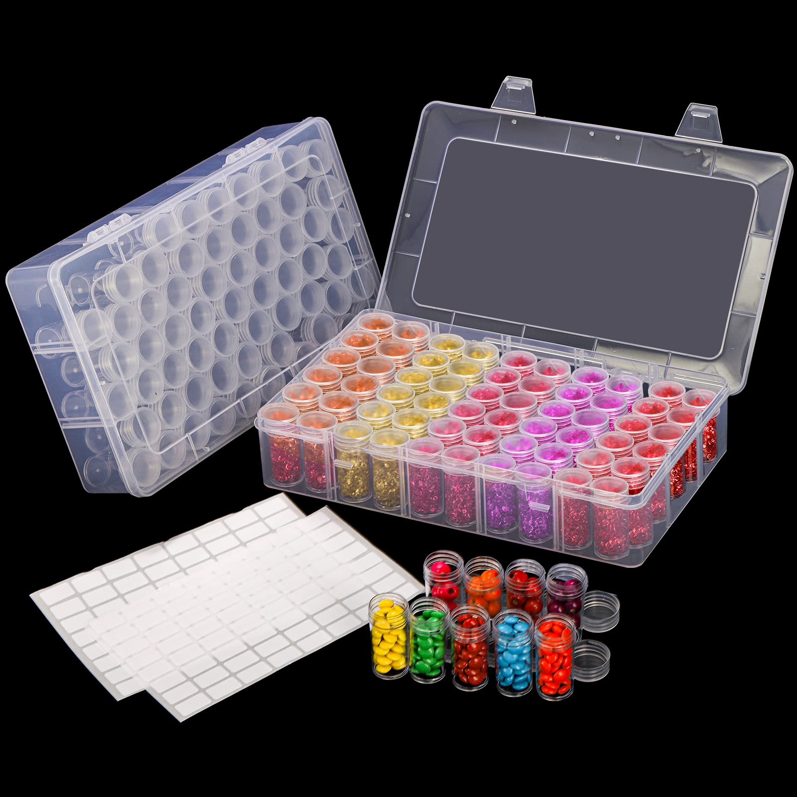 Token Tray Organizer - 1 boîte de rangement en plastique
