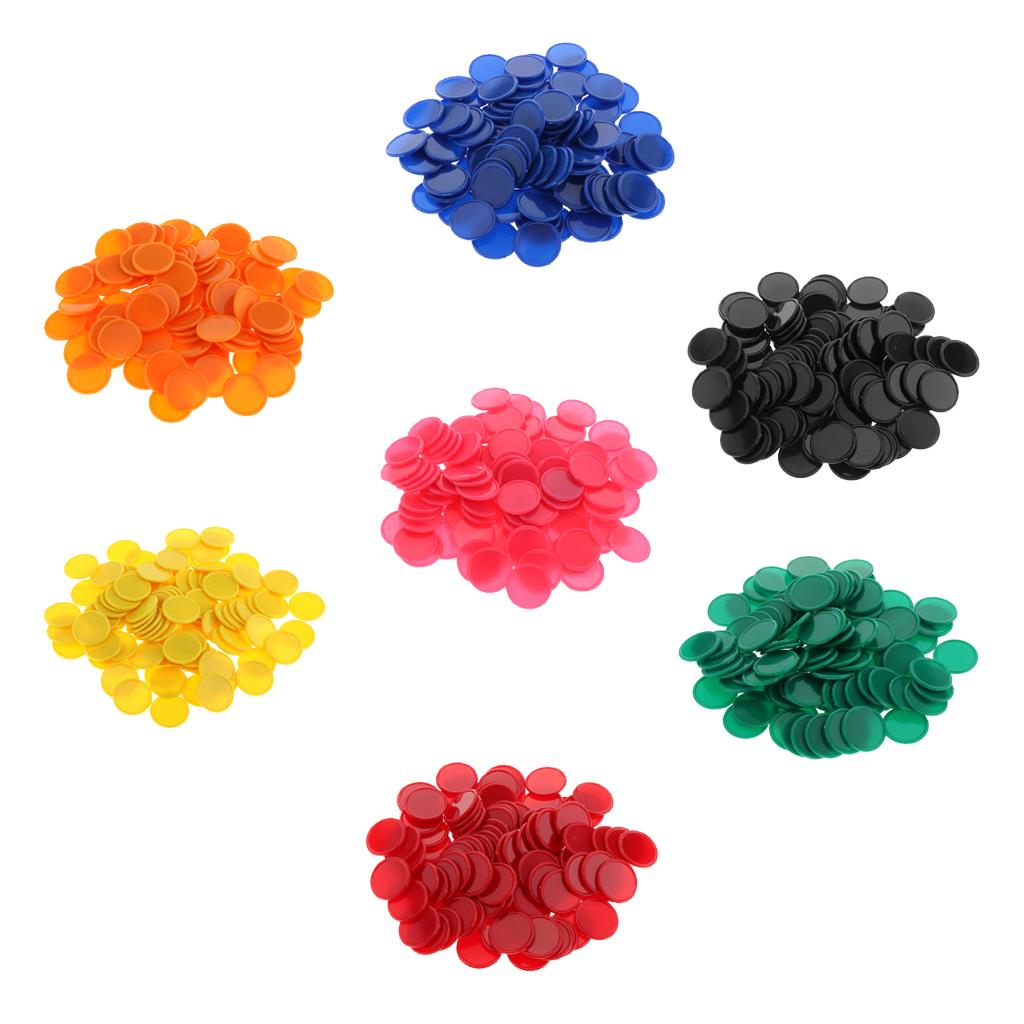 Game Token Counter - 100 pièces compteurs d'apprentissage en plastique