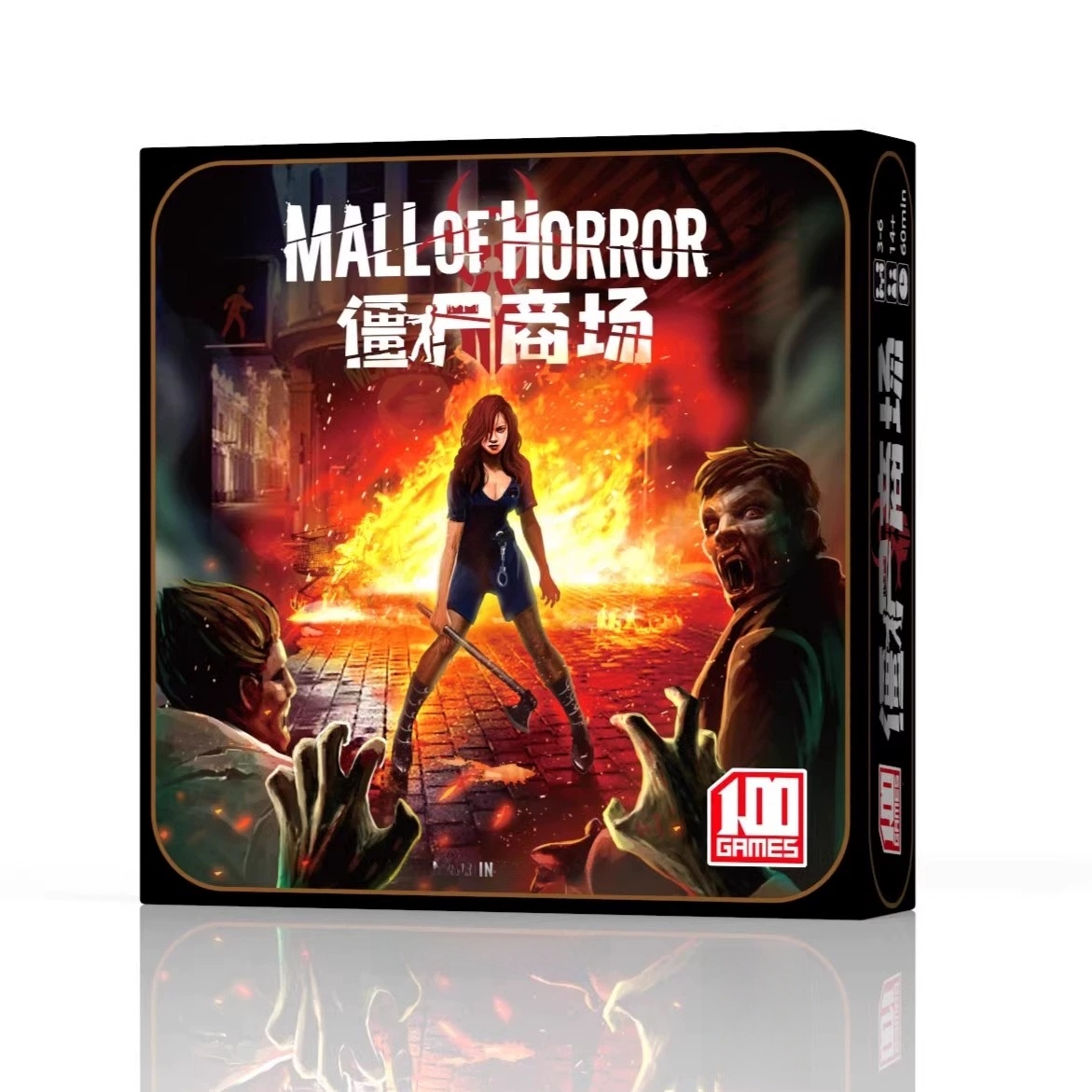 Board Game Zombie - Jeu de société chinois Zombie Siege
