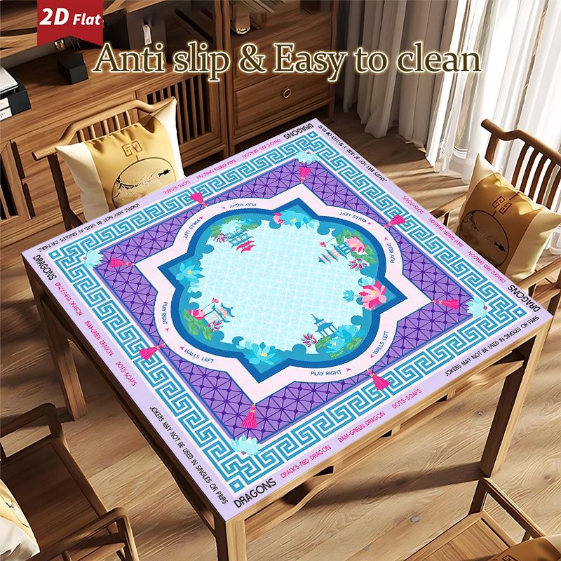 Board Game Hotel - Tapis de jeu de mahjong américain