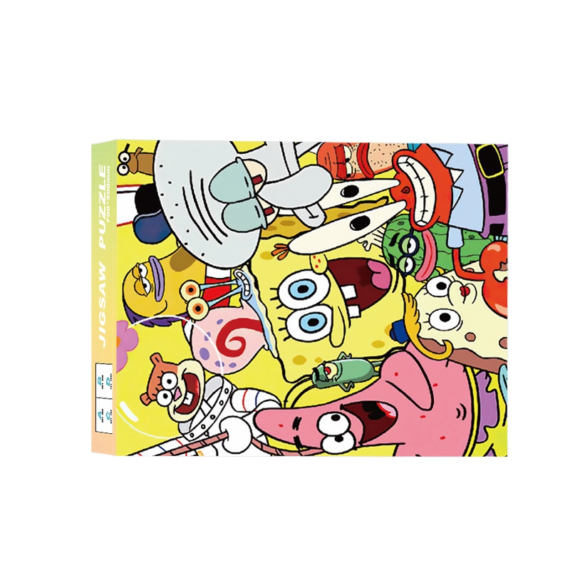 Jigsaw Puzzle Adult - Puzzle de 1000 pièces Bob l'éponge