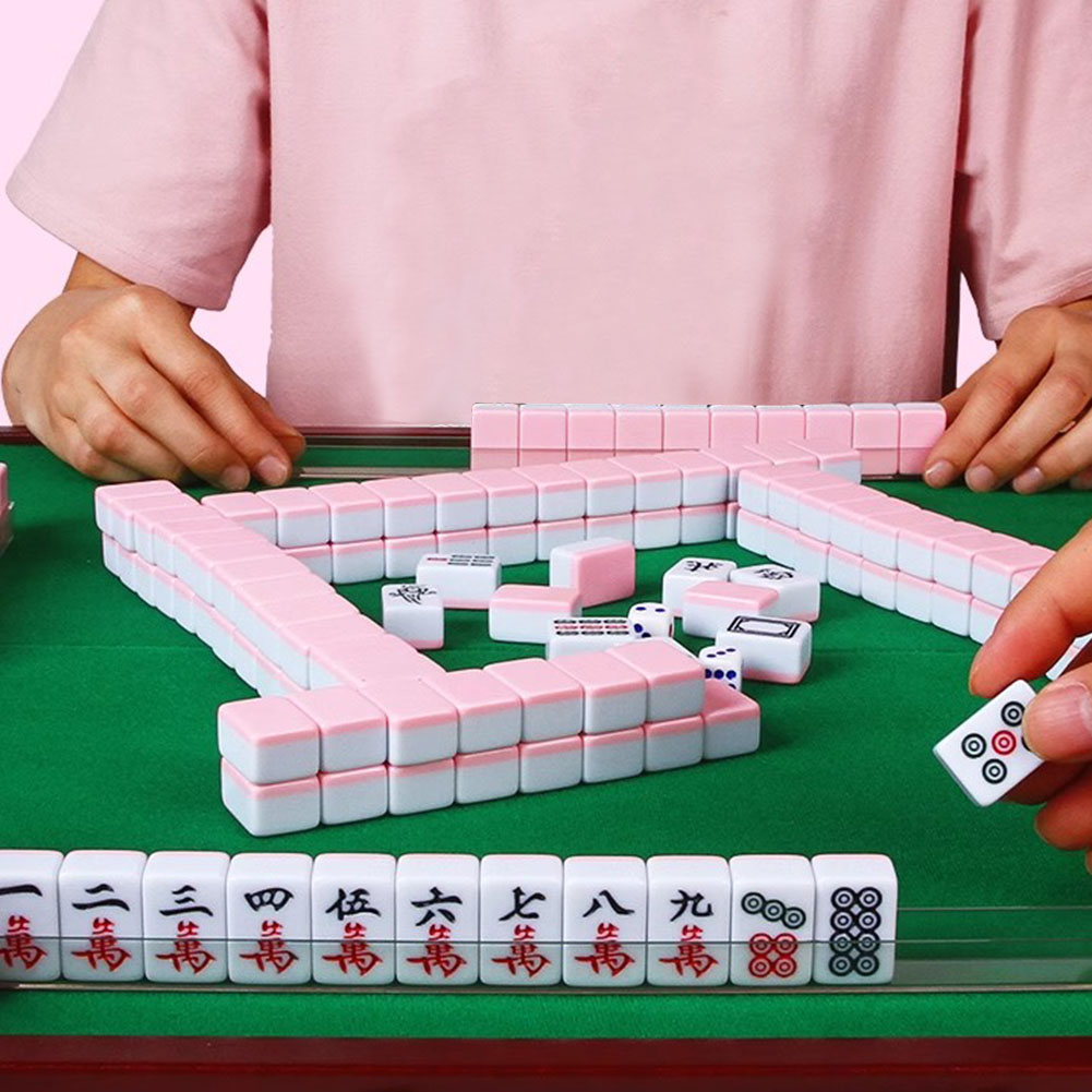 Board Game Pdf - Mini Mahjong chinois traditionnel, jeu de