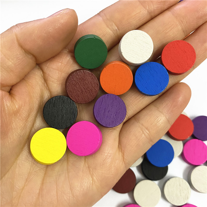50 pièces 15*5MM 11 couleurs d - Game Token Counter avis et prix