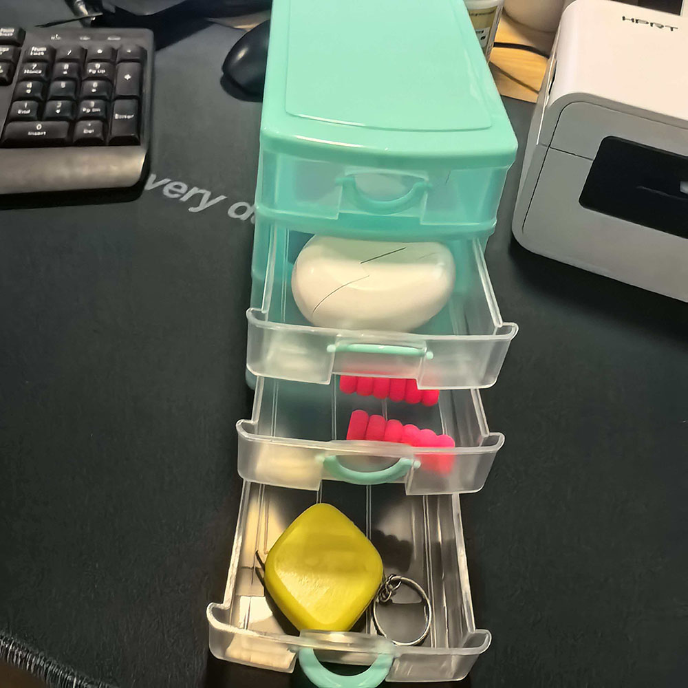 Boîte de rangement à bijoux à  - Token Tray Organizer avis et prix