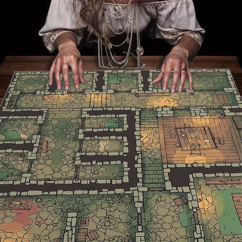 1 nappe de jeu Dungeon Maze –  - Board Game Hotel avis et prix