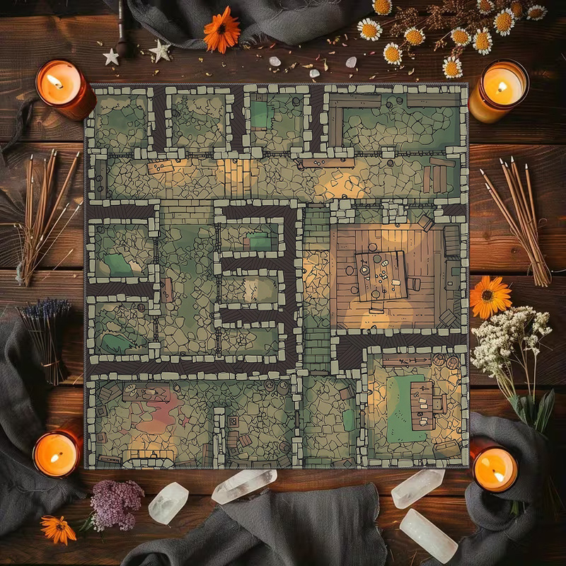 1 nappe de jeu Dungeon Maze –  - Board Game Hotel avis et prix