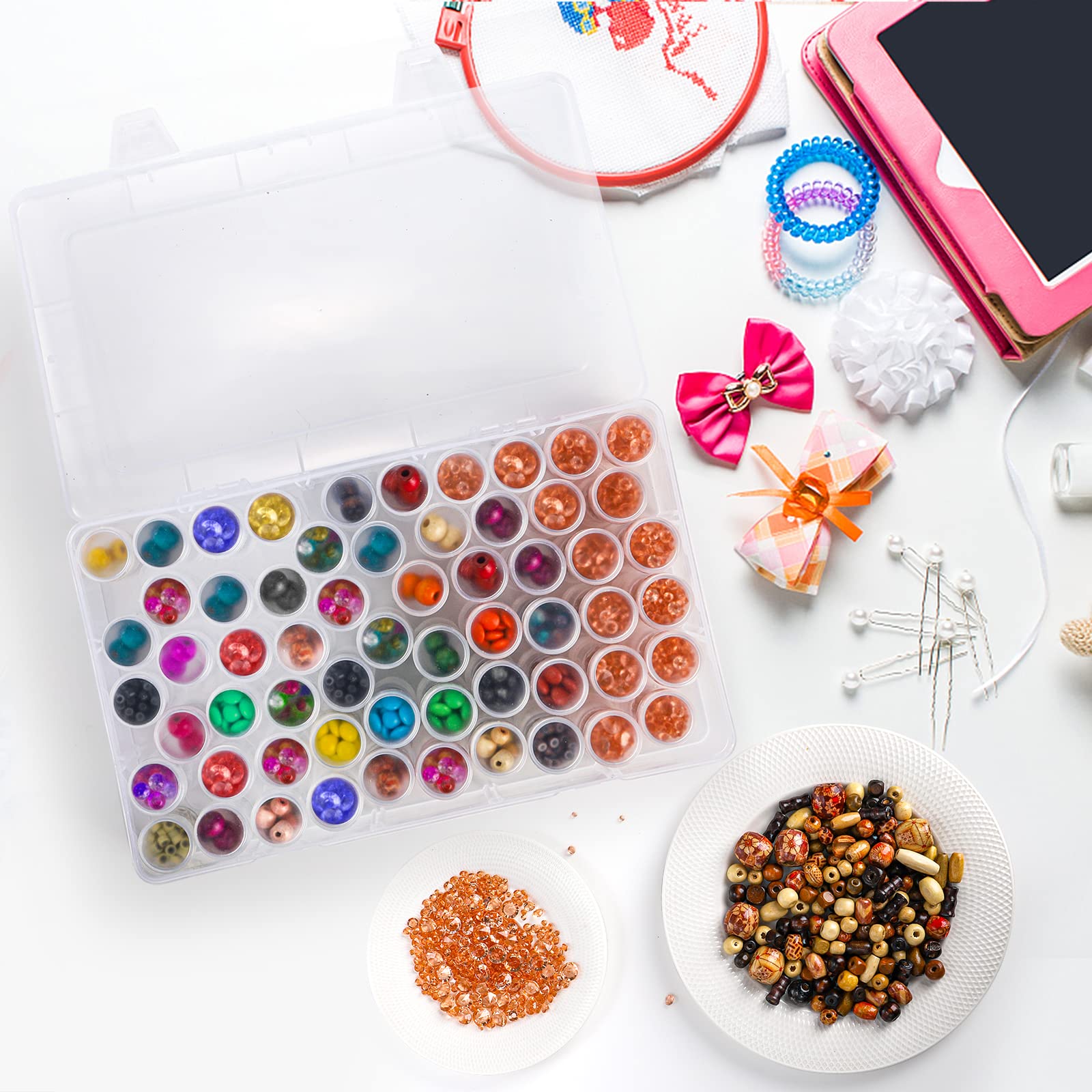 1 boîte de rangement en plasti - Token Tray Organizer avis et prix