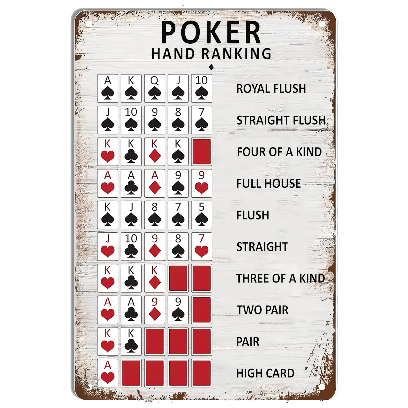 Pancarte en métal vintage avec - Board Game Hotel avis et prix