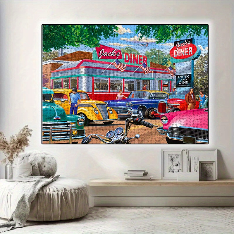 Puzzle vintage de style améric - Jigsaw Puzzle Adult avis et prix