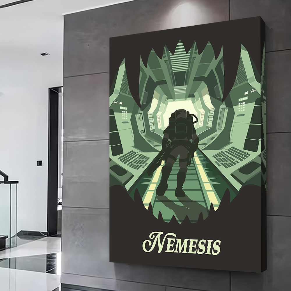 Poster imprimé inspiré du jeu  - Board Game Nemesis avis et prix