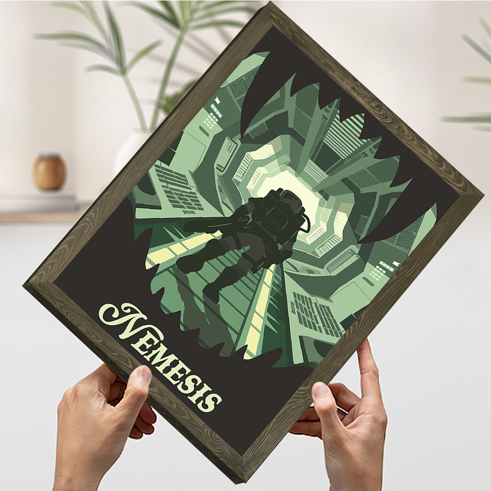 Poster imprimé inspiré du jeu  - Board Game Nemesis avis et prix