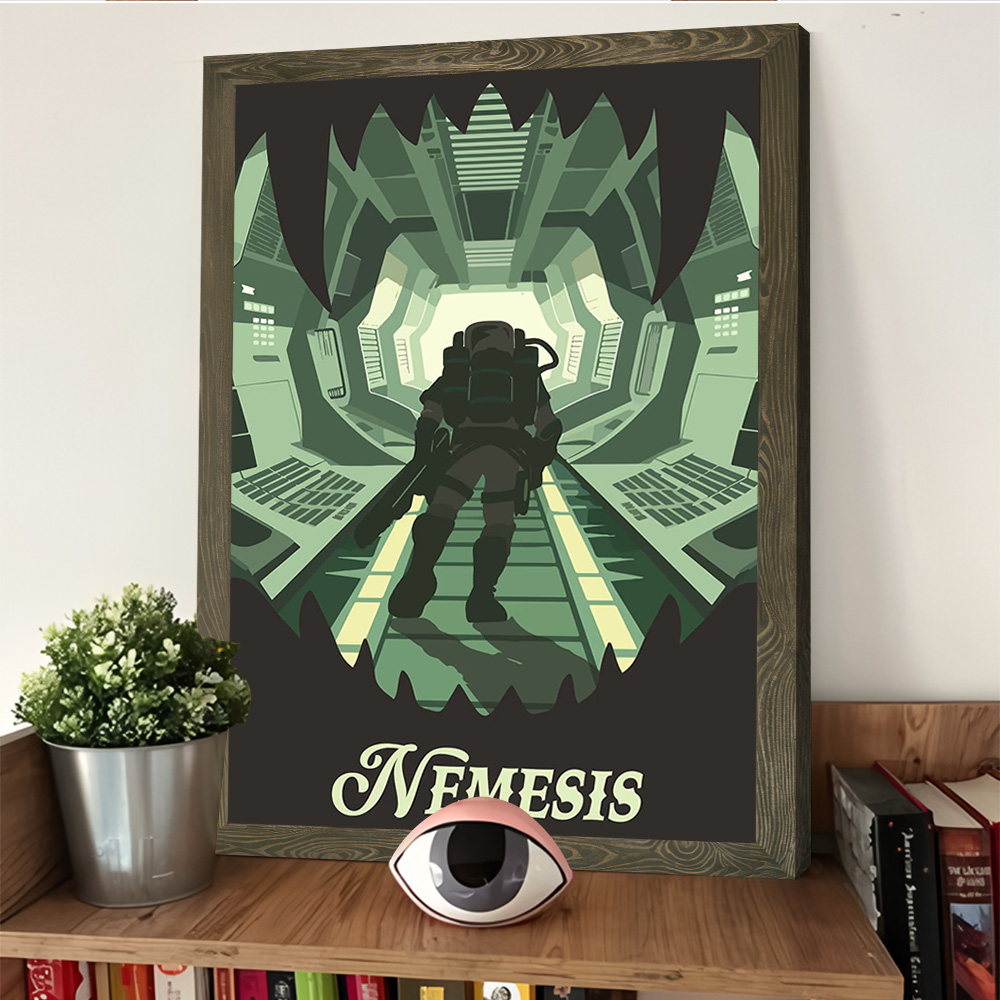 Poster imprimé inspiré du jeu  - Board Game Nemesis avis et prix