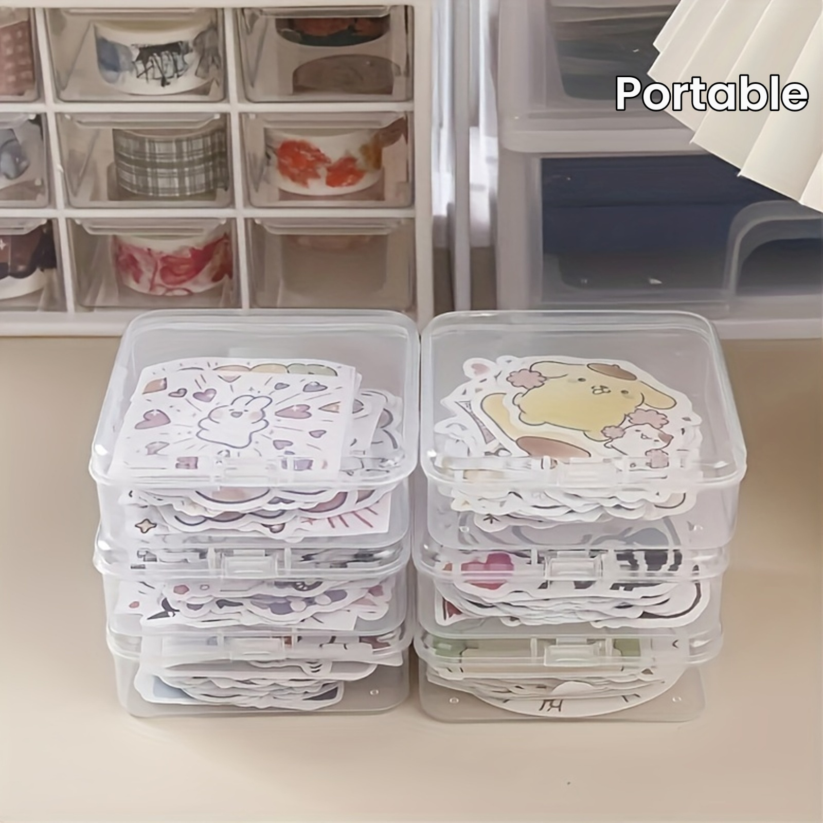 Boîtes de rangement transparen - Token Tray Organizer avis et prix
